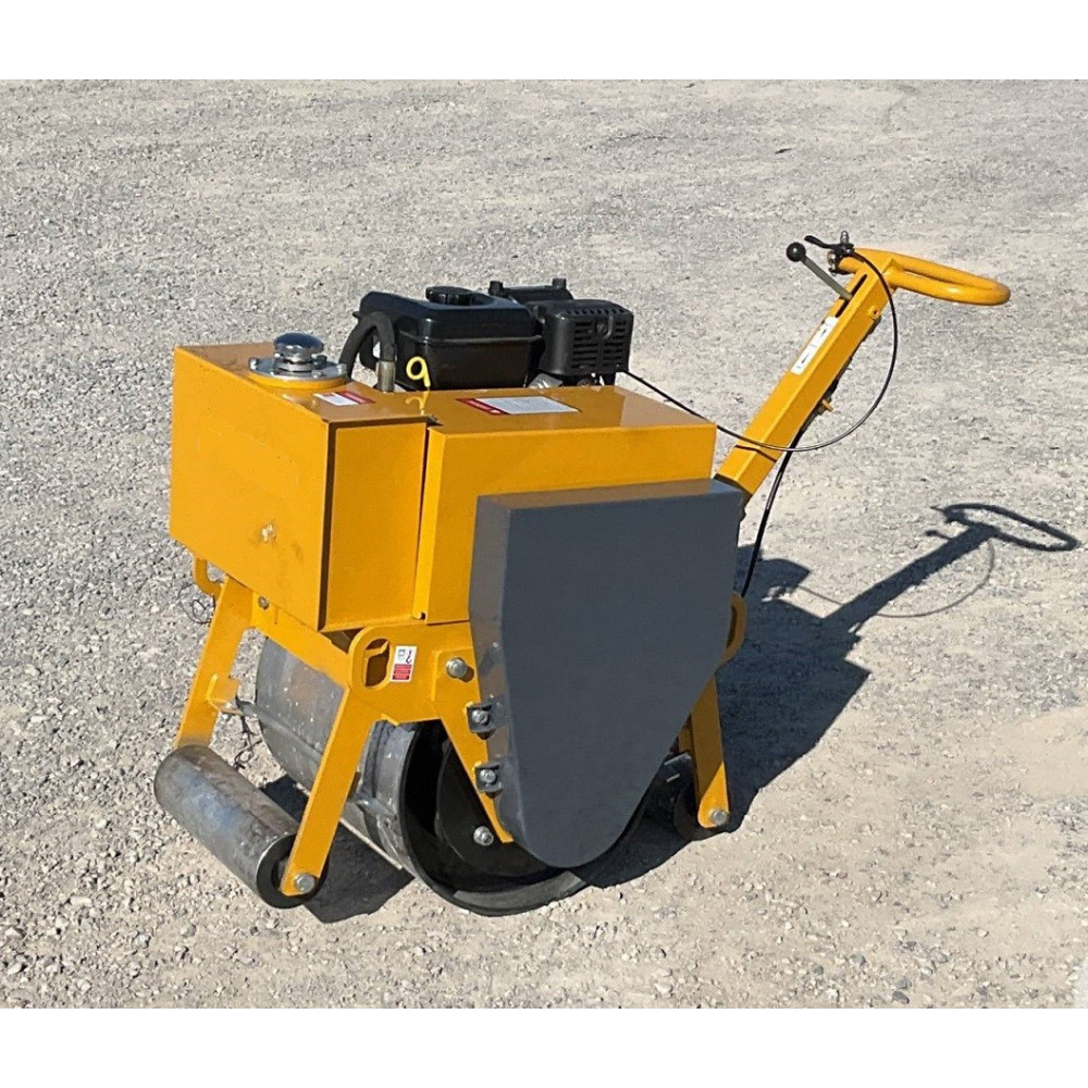 Rulou vibrocompactor STRONG cu latimea tamburului 450mm, motor Honda GX160, putere 5,5CP, greutate 200kg
