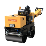 Vibrocompactor reversibil hidraulic STRONG cu tambur virator cu actionare MECANICA, Honda GX390, 13CP, latime 635mm, 800kg
