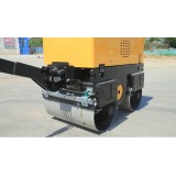 Vibrocompactor reversibil hidraulic STRONG cu tambur virator cu actionare MECANICA, Honda GX390, 13CP, latime 635mm, 800kg