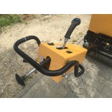 Vibrocompactor reversibil hidraulic STRONG cu tambur virator cu actionare MECANICA, Honda GX390, 13CP, latime 635mm, 800kg