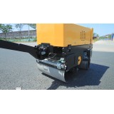 Vibrocompactor reversibil hidraulic STRONG cu tambur virator cu actionare HIDRAULICA, Honda GX390, 13CP, latime 635mm, 800kg