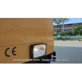 Vibrocompactor reversibil hidraulic STRONG cu tambur virator cu actionare HIDRAULICA, Honda GX390, 13CP, latime 635mm, 800kg