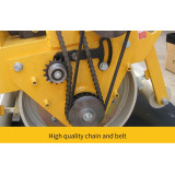 Rulou vibrocompactor STRONG cu latimea tamburului 600mm, motor Honda GX160, putere 5,5CP, greutate 305kg