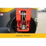 Cilindru compactor TANDEM Strong 2500kg, latime tambur 1200mm, motor Diesel CF3B35G, starter, 34,5CP