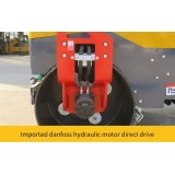 Cilindru compactor TANDEM Strong 2500kg, latime tambur 1200mm, motor Diesel CF3B35G, starter, 34,5CP