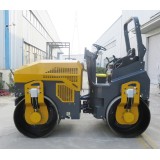 Cilindru compactor TANDEM Strong 4000kg, latime tambur 1400mm, motor Kubota Diesel V2403, pornire electrica, 45,7CP