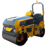 Cilindru compactor TANDEM Strong 3000kg, latime tambur 1200mm, motor Perkins Diesel 403D-15, pornire electrica, 32,7CP