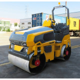 Cilindru compactor TANDEM Strong 3000kg, latime tambur 1200mm, motor Perkins Diesel 403D-15, pornire electrica, 32,7CP