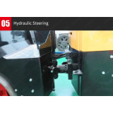 Cilindru compactor TANDEM Strong 1500kg, latime tambur 900mm, motor Diesel CF13, pornire electrica, 13CP
