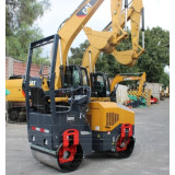 Cilindru compactor TANDEM Strong 1500kg, latime tambur 900mm, motor Diesel CF13, pornire electrica, 13CP