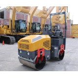 Cilindru compactor TANDEM Strong 1500kg, latime tambur 900mm, motor Diesel CF13, pornire electrica, 13CP