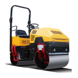 Cilindru compactor TANDEM Strong 1000kg, latime tamburi 740/800mm, motor Diesel CF186F, pornire electrica, 9CP