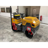 Cilindru compactor TANDEM Strong 1000kg, latime tambur 740/800mm, benzina Briggs & Stratton XR420CC, pornire electrica, 13CP