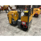 Cilindru compactor TANDEM Strong 1000kg, latime tambur 740/800mm, benzina Briggs & Stratton XR420CC, pornire electrica, 13CP