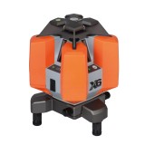 Laser autonivelant X-Liner 6 NEDO, cu mai multe linii verticale si o linie laser orizontala, diametru maxim de masurare 50m