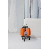 Laser autonivelant X-Liner 6 NEDO, cu mai multe linii verticale si o linie laser orizontala, diametru maxim de masurare 50m