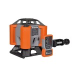 Nivela laser cu linii LINUS 1 HV NEDO, cu mai multe linii verticale si o linie laser orizontala, diametru maxim de masurare 200m