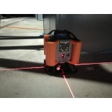 Nivela laser cu linii LINUS 1 HV NEDO, cu mai multe linii verticale si o linie laser orizontala, diametru maxim de masurare 200m