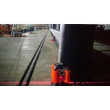 Nivela laser cu linii LINUS 1 HV NEDO, cu mai multe linii verticale si o linie laser orizontala, diametru maxim de masurare 200m