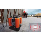 Nivela laser cu linii LINUS 1 HV NEDO, cu mai multe linii verticale si o linie laser orizontala, diametru maxim de masurare 200m