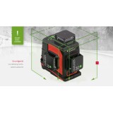 Laser autonivelant cu linii MultiLASER 3DR-Set BMI, diametru maxim de masurare 50m