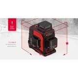 Laser autonivelant cu linii MultiLASER 3DR-Set BMI, diametru maxim de masurare 50m