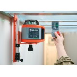 Nivela laser orizontala si verticala SIRIUS 1HV Green NEDO, diametru de lucru 300m, precizie ±1mm/10m