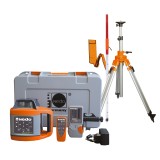 Nivela laser orizontala si verticala SIRIUS 1HV Green NEDO, diametru de lucru 300m, precizie ±1mm/10m