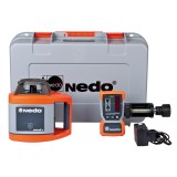 Nivela laser orizontala SIRIUS 1H NEDO, diametru de lucru 400m, precizie ±1mm/10m