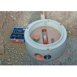 Nivela laser pentru canalizari TUBUS2 NEDO, interval de autonivelare precizie ±0.5mm/10m