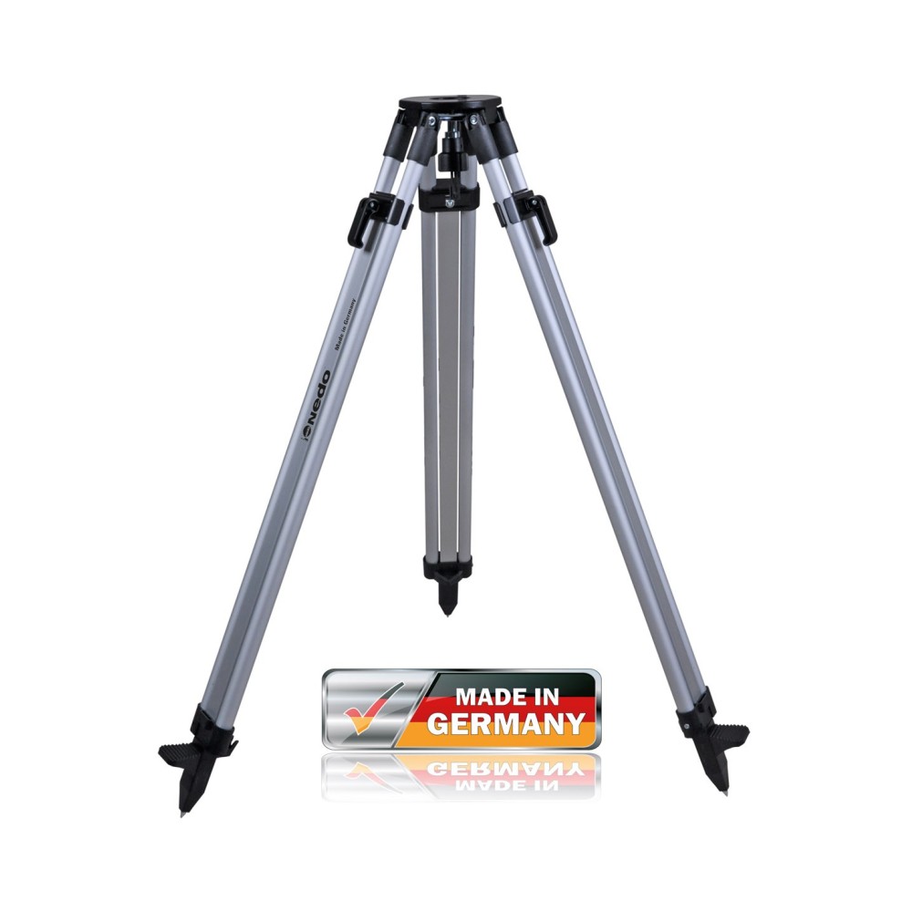 Trepied usor din aluminiu NEDO, cod 200221, inaltime 0.91-1.69m, greutate 3.41kg