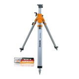 Trepied cu elevatie pentru utilizare intensiva, NEDO, din aluminiu Heavy-Duty, cod 210676, inaltime 0.90-2.36m, greutate 5.74kg