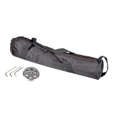 Trepied usor din carbon NEDO, cod 200700, inaltime 0.54-1.65m, greutate 2.68kg