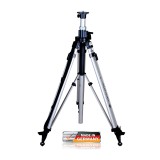 Trepied cu elevatie, NEDO, din aluminiu Heavy-Duty cu antialunecare, cod 210700, inaltime 1,13-2.76m, greutate 9.3kg