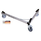 Trepied cu elevatie, NEDO, din aluminiu Heavy-Duty cu antialunecare, cod 210710, inaltime 1,12-5,00m, greutate 8,9kg