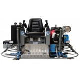Elicopter dublu Hidraulic BT900H-2PFH24, motor HONDA GX690, putere 27CP, diametru 900mm, 370kg