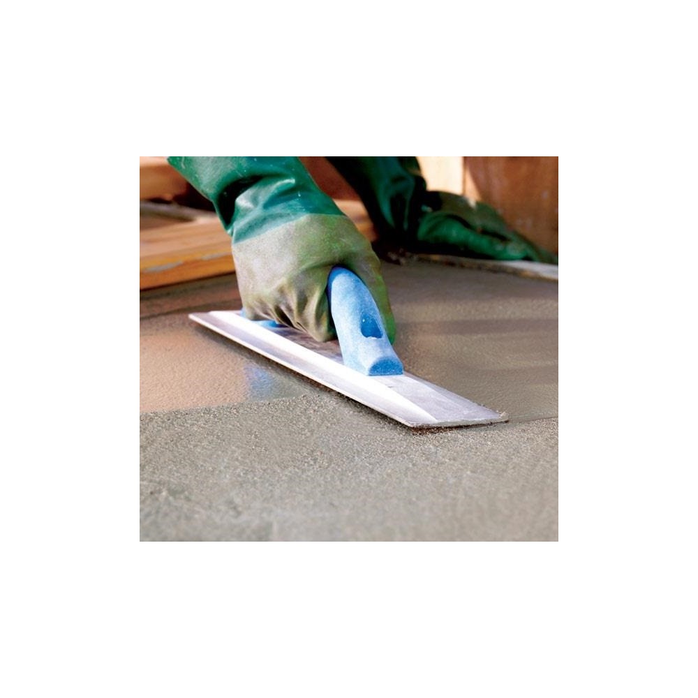 Gletiera de mana Magnesium Hand Float BTMF16 406x80mm cu maner dur cauciucat pentru finisarea pardoselilor din beton