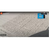 Perie abraziva metalica pentru periat beton, latime perie 600mm, lungime maner extensibil 6m
