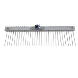 Perie abraziva metalica pentru periat beton, latime perie 1200mm, lungime maner extensibil 6m