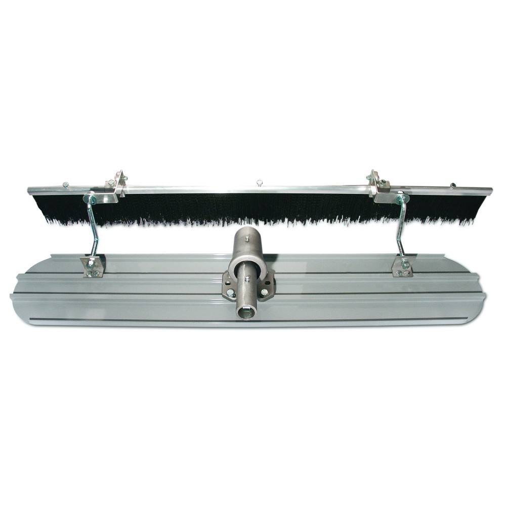 Gletiera manuala bidirectionala BULLFLOAT cu Perie Abraziva si suport perie, 1500x200mm
