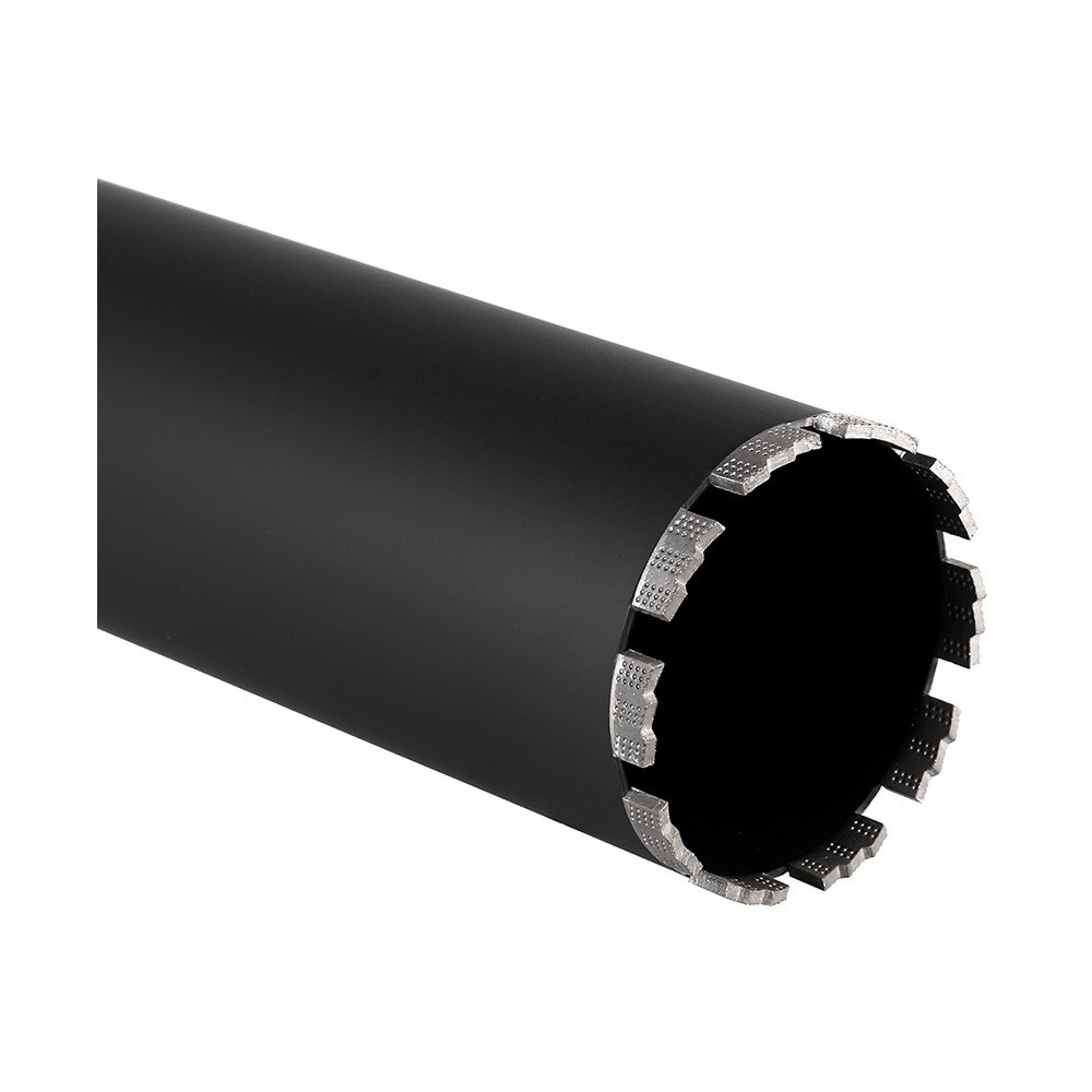Carota diamantata pentru BETON, diametru 112mm, lungime 450mm, inaltime segment 10mm, calitate Standard, seria Chetak BERGER