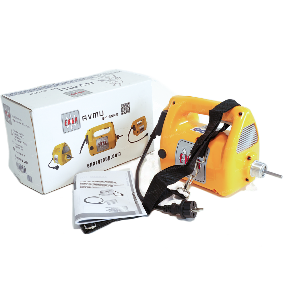 Cauti Vibrator beton ENAR model AVMU cu ax flexibil de 6m si cap vibrare 38/48/58mm, tensiune de alimentare 230V ? Gasesti la SI