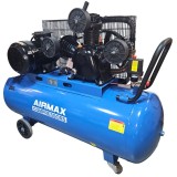 Compresor de aer W3090/8 AIRMAX, debit aer aspirat 900 l/min, capacitate butelie 200 L, presiune 8bar, 400V