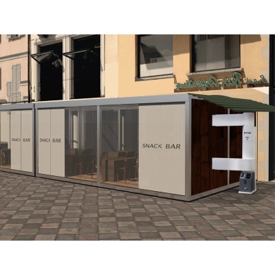 Generator caldura FIX pe motorina, VERTIGO, putere 18,2kW, tensiune 230V, debit aer 1750mcb/h