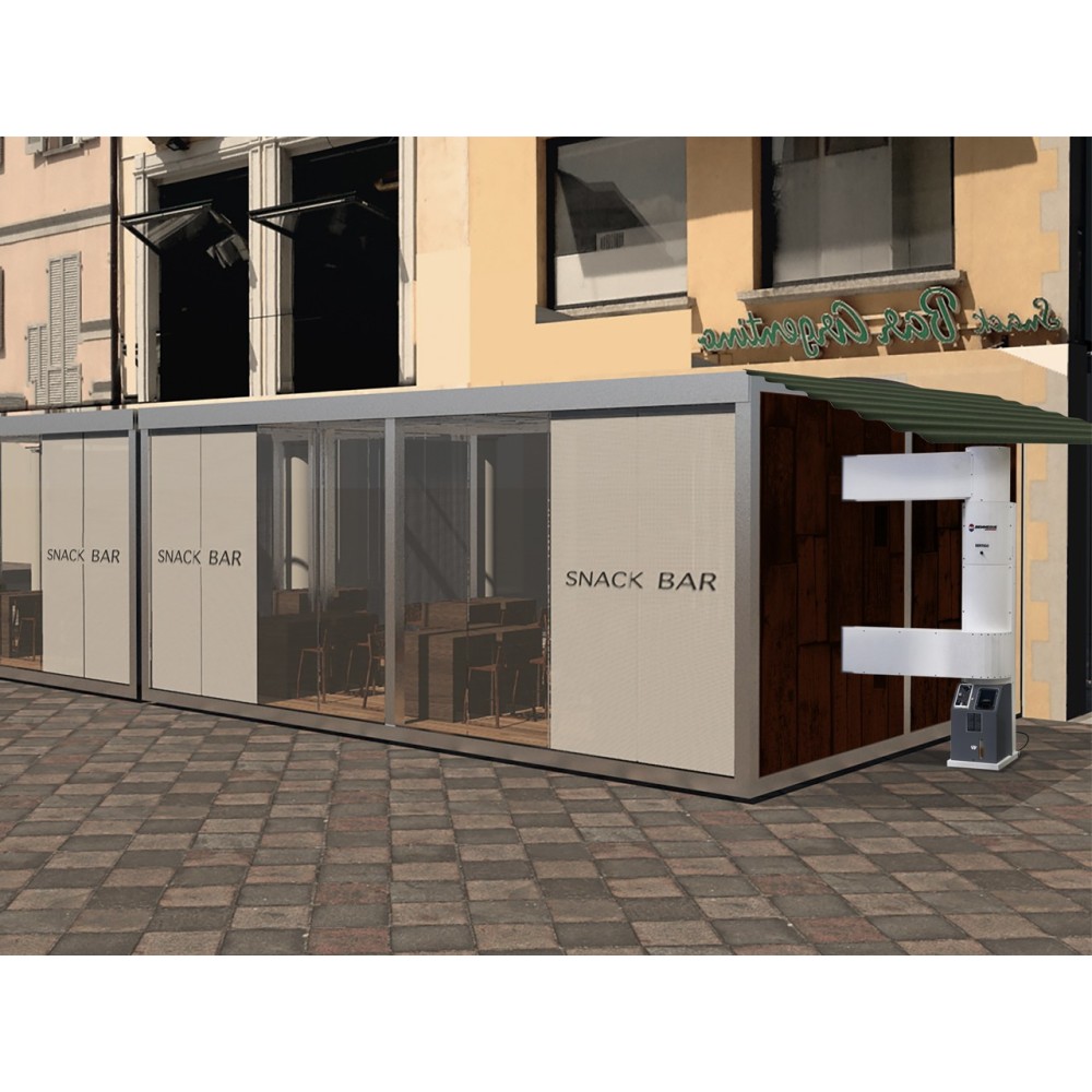 Generator caldura FIX pe motorina, VERTIGO, putere 18,2kW, tensiune 230V, debit aer 1750mcb/h