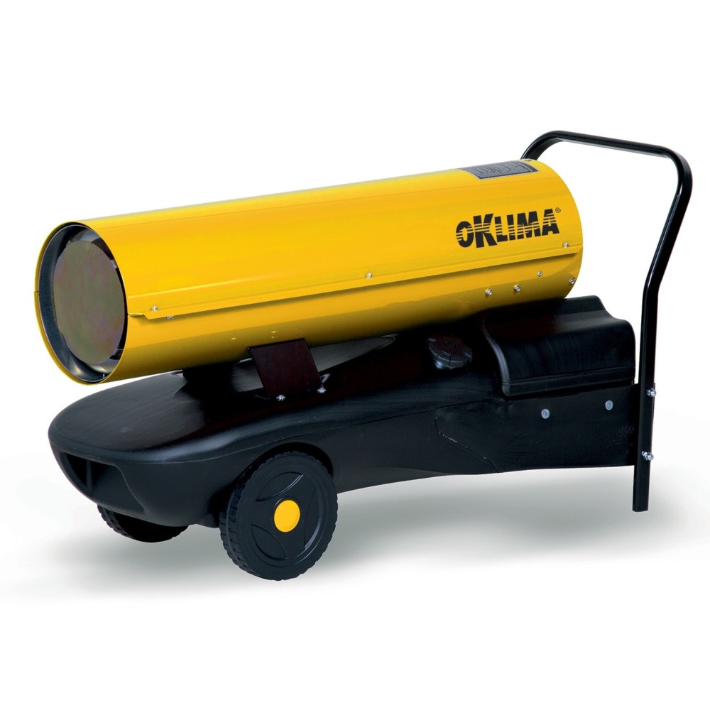 Tun de caldura cu ardere directa SD130 OKLIMA, putere 38kW, debit aer 605mcb/h, motorina, 230V