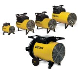 Tun de caldura electric SK120C OKLIMA, putere calorica 30kW, tensiune 400V, debit aer 5100mcb