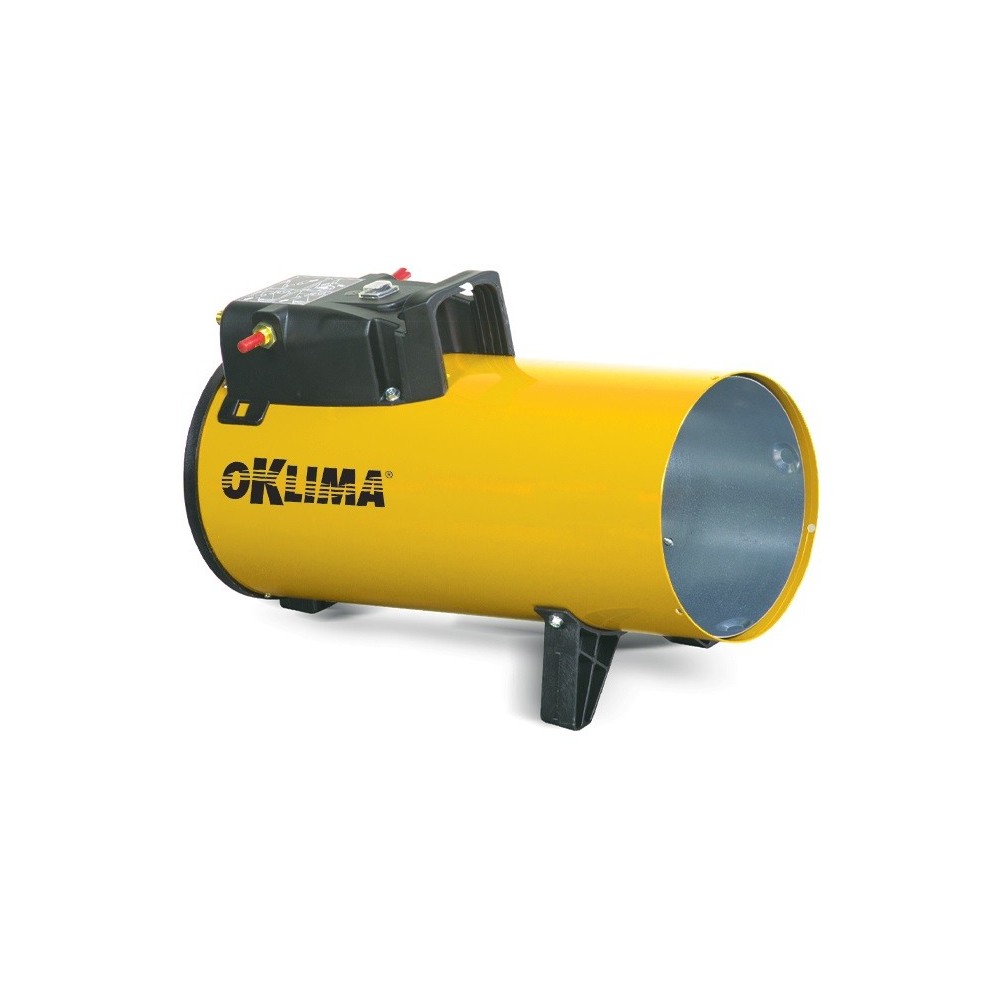 Incalzitor pe GPL SG80M OKLIMA, carcasa metal, putere 18,58kW, debit 520mcb, 230V, pornire MANUALA