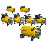 Incalzitor pe GPL SG260A OKLIMA, carcasa metal, putere 66,25kW, debit 1950mcb, 230V, pornire AUTOMATA