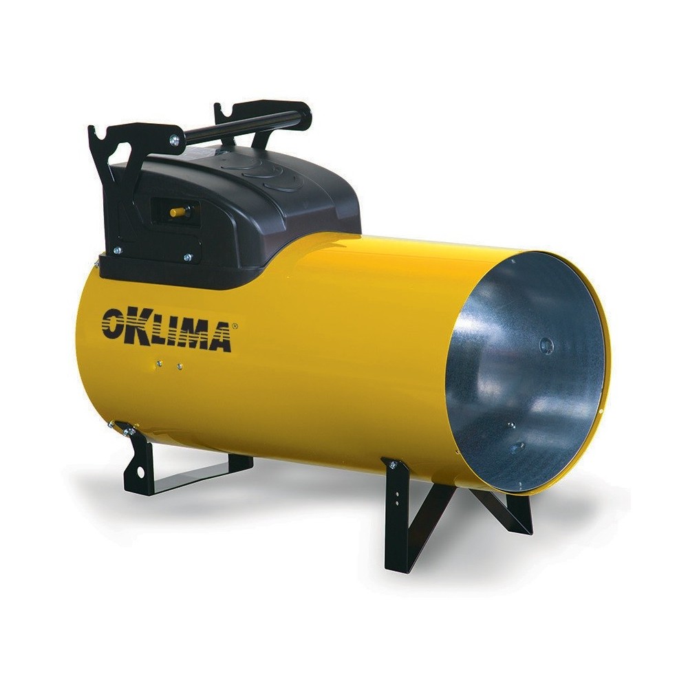 Incalzitor pe GPL SG340A OKLIMA, carcasa metal, putere 84,81kW, debit 2550mcb, 230V, pornire AUTOMATA